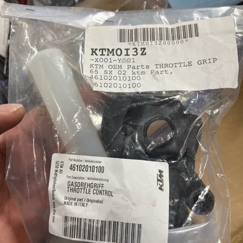 Ktm 65 Sx Throttle Grip Assembly With Cover