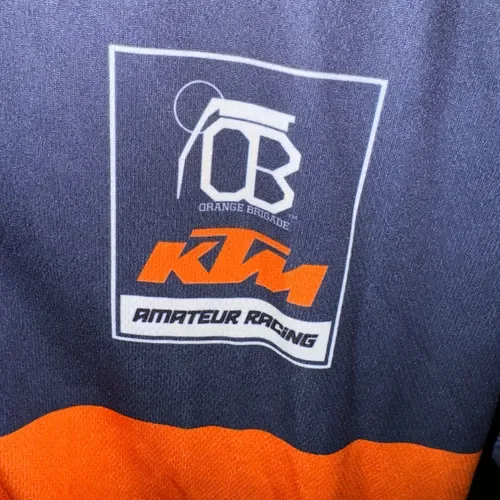 Team Issued Pro AM Team Orange Brigade KTM Team Polo. 