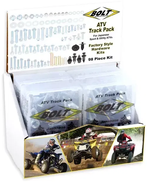 Bolt 2007-6ATP Track Pack with POP Display