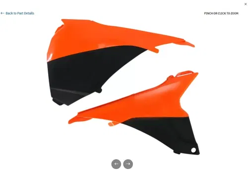 KTM Acerbis Air box Covers 2314291008