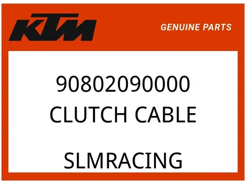 KTM OEM Part 90802090000 CLUTCH CABLE