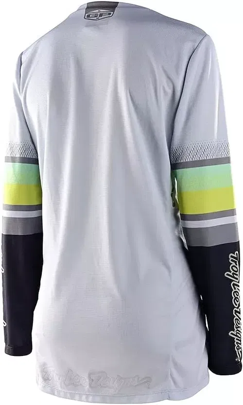 Troy Lee Designs Womens GP Warped Jersey-White-XLARGE  308327015