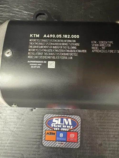 Ew OEM Silencer For Ktm 500XCFW/EXCF A49005182000