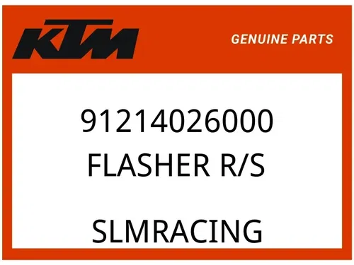 KTM OEM Part 91214026000 FLASHER R/S