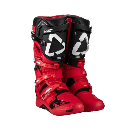 Leatt 3023050203 5.5 FlexLock Boots 44.5 Red