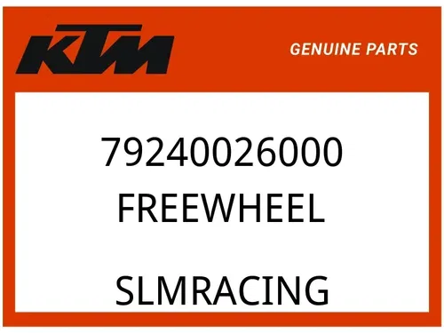 KTM OEM Part 79240026000 FREEWHEEL