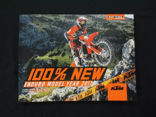 KTM 2017 NEW ENDURO MODEL BIKES BOOK BROCHURE CATALOG MOTORCYCLE RACING