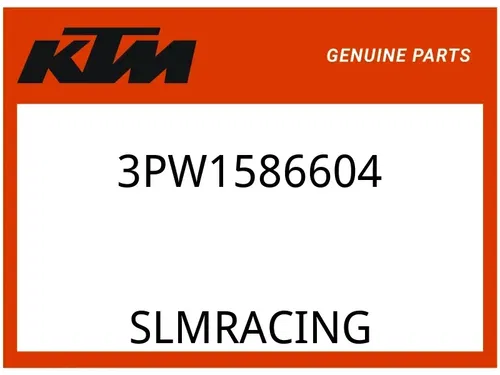 KTM OEM Part 3PW1586604 GIRLS RACING TEE L