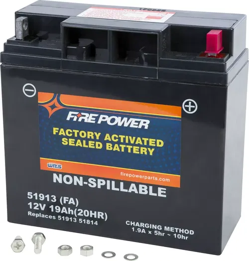 FIRE POWER 51913 FA Sealed AGM Factory Activated Battery