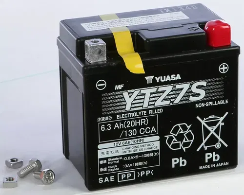 Yuasa YUAM727ZS Factory Activated Maintenance Free Battery
