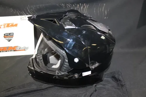 AFX DUAL SPORT ADVENTURE HELMET SMALL GLOSS BLACK  FX39DS