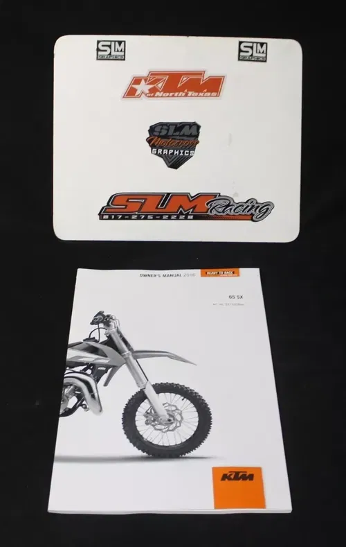 OWNERS MANUAL BOOK 3213328EN KTM 2016 65 SX OEM