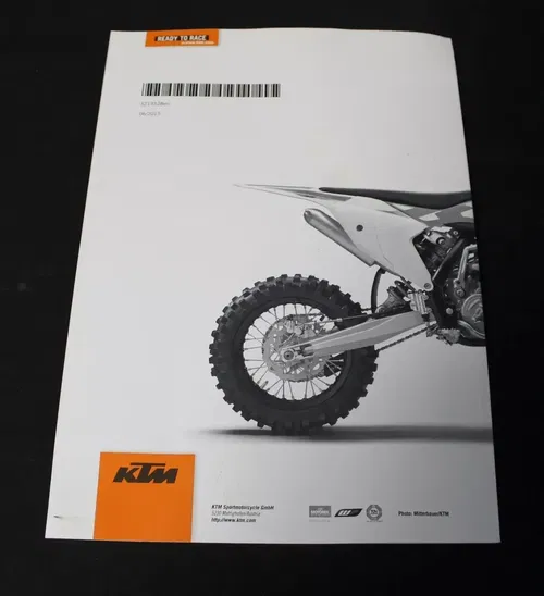OWNERS MANUAL BOOK 3213328EN KTM 2016 65 SX OEM
