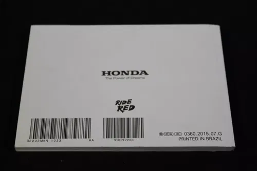 OWNERS MANUAL BOOK HONDA 2016 CRF150F USED OEM