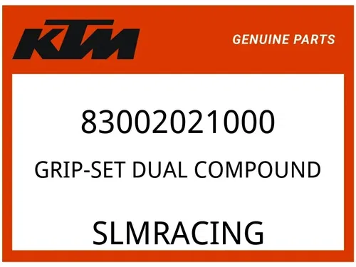 KTM OEM Part 83002021000 GRIP-SET DUAL COMPOUND