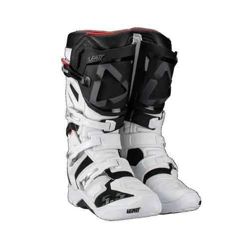 Leatt 3023050304 5.5 FlexLock Boots 45.5 White