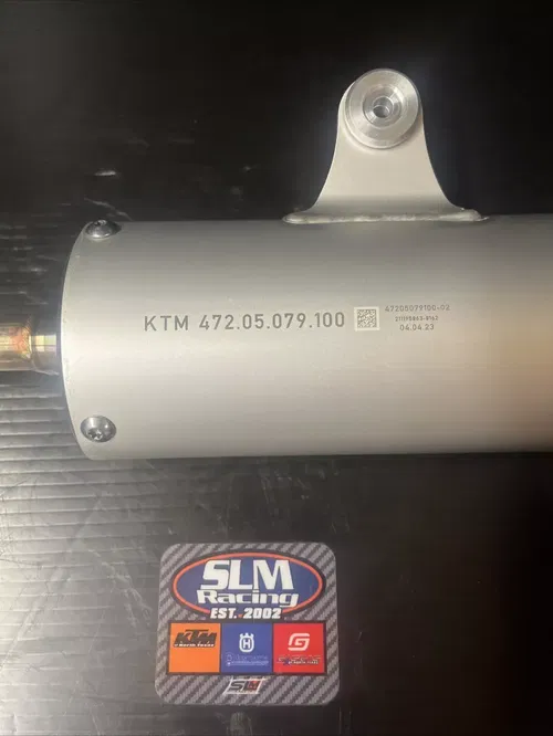 2021-2024 Ktm 85sx OEM Silencer 47205079100