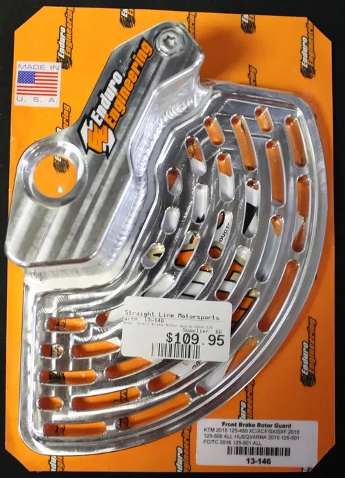 FRONT BRAKE ROTOR GUARD 32-146 ENDURO ENGINEERING