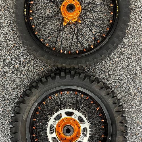 KTM 85 Wheels With Tires 17/14 will Also Fit Gas Gas Husqvarna 
