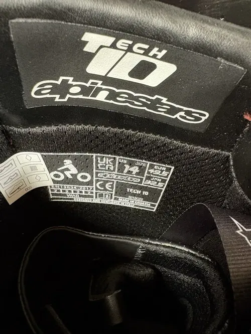 Alpinestars Tech 10 Size 14