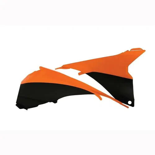 Acerbis Air Box Covers for 2013-17 KTM 85 SX - Orange/Black - 2314281008