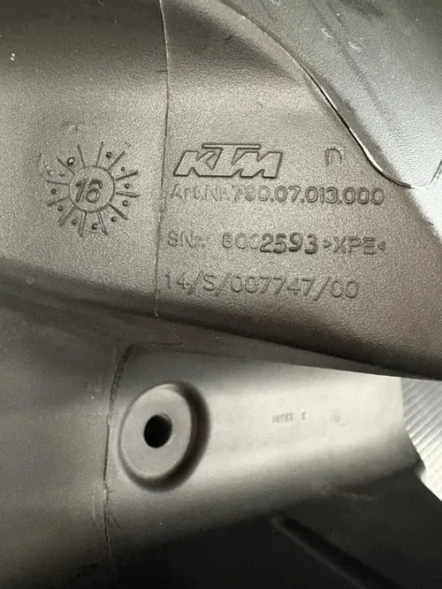 Used 2016-2018 Ktm 250/350/450 SXF Fuel Tank
