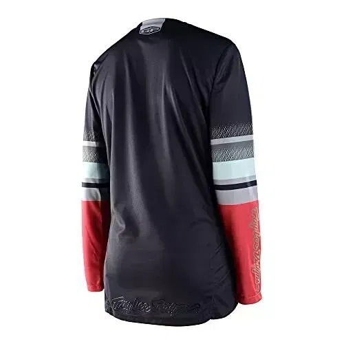 Troy Lee Designs Womens GP Warped Jersey-Charcoal-Medium 308327003