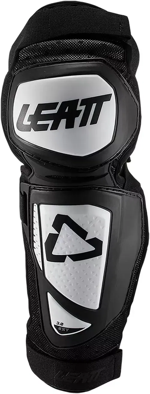 Leatt 3.0 EXT White Black Knee & Shin Guard Armor S/M