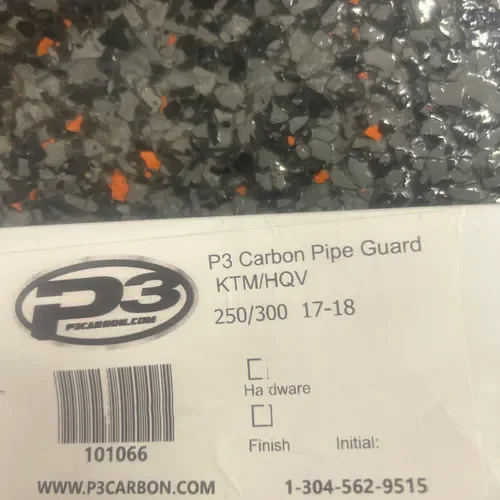 P3 Carbon Fiber Pipe Guard 670-101066