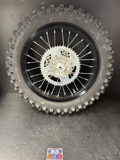 Kawasaki KX112 OEM Complete Rear Wheel