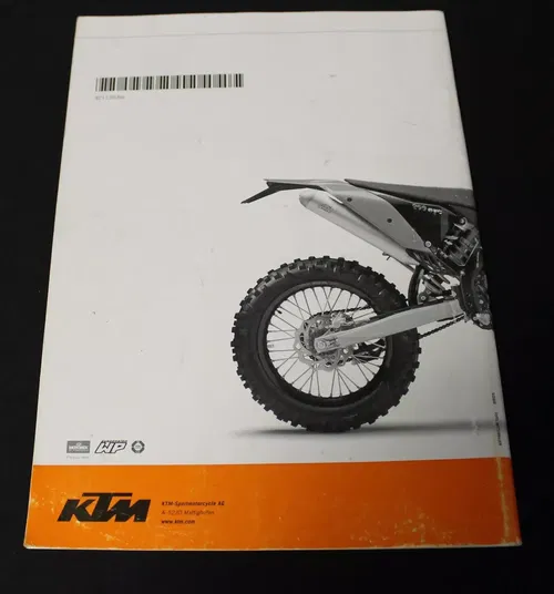 KTM OWNERS MANUAL SPANISH 09 125EXC EXC 6 DAYS 200XC XCW EXC 250 300 XC XCW EXC