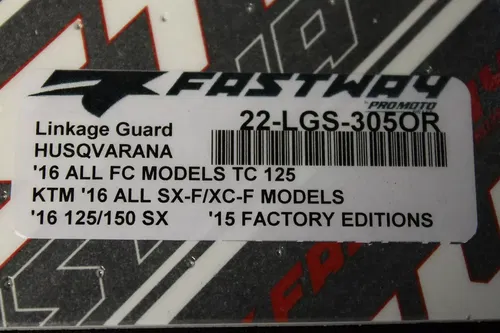 PRO MOTO BILLET FASTWAY LINKAGE GUARD SKID 22-LGS-305OR KTM SXF XCF 15 KTM FE