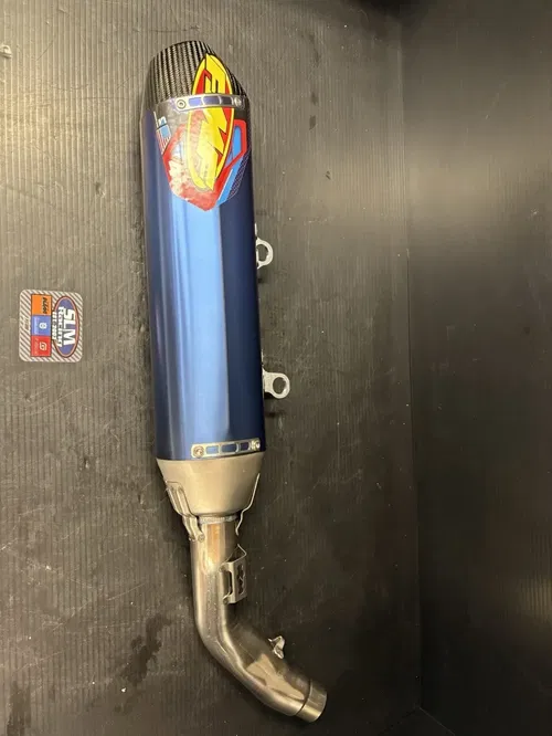 FMF Factory 4.1 RCT Titanium Slip On 79505979003