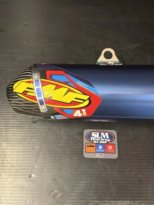 FMF Factory 4.1 RCT Titanium Slip On 79505979003