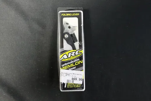 ARC FOLDING MEMLON CLUTCH LEVER 2013-16 KTM 85 SMCL-350 BLACK