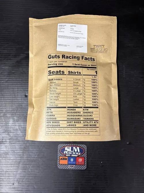 2025 Husqvarna Tc85 Guts Seat Cover