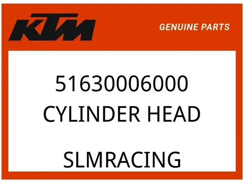 KTM OEM Part 51630006000 CYLINDER HEAD