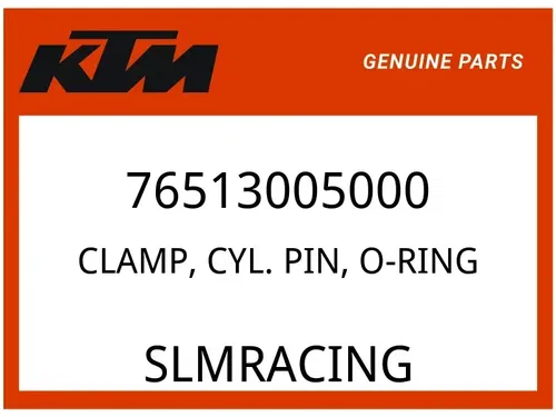 KTM OEM Part 76513005000 CLAMP, CYL. PIN, O-RING