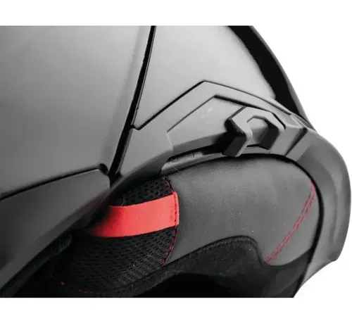 FirstGear Vulcan Modular Motorcycle Helmet Black LG 446656