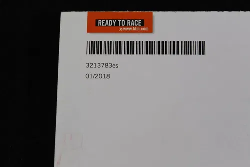KTM 18 390 DUKE SPANISH OWNERS MANUAL OPERATORS INSTRUCTIONS BOOK 3213783ES