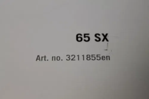 KTM OWNERS MANUAL BOOK 2013 65 SX 3211855en 13 65SX 3211855 INSTRUCTION OEM