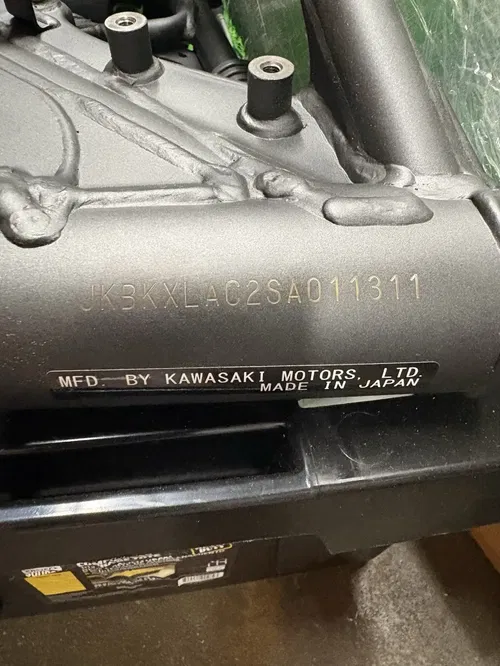 Kawasaki Kx112/Kx85 Complete Frame 32160-1959-18R
