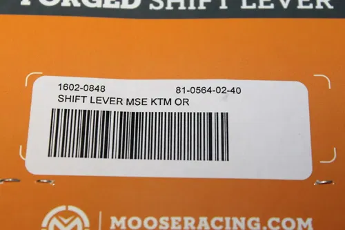 MOOSE RACING KTM FORGED SHIFT LEVER SHIFTER 1602-0848 16020848 PEDAL FIT IN DESC