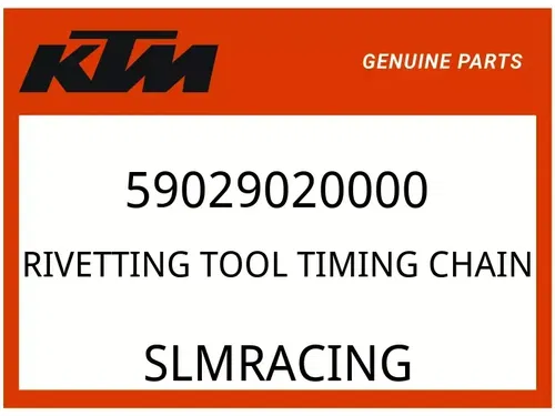 KTM OEM Part 59029020000 RIVETTING TOOL TIMING CHAIN