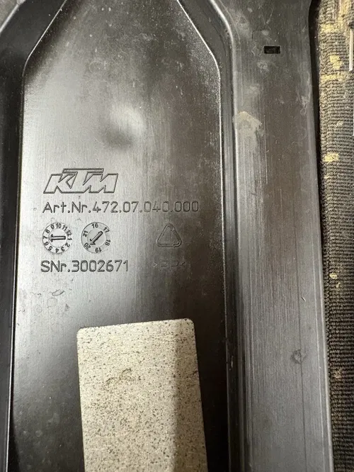 Ktm 85sx Complete Seat Used 47207040000