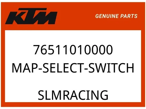 KTM OEM Part 76511010000 MAP-SELECT-SWITCH
