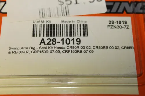 MOOSE RACING HONDA CR80 CR85 CRF150 SWINGARM BEARING KIT A28-1019 CR CRF EXPERT
