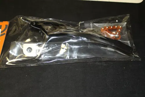 MOOSE RACING KTM BRAKE PEDAL 1610-0343 16100343 BLACK ORANGE STEEL HAMMERHEAD MX