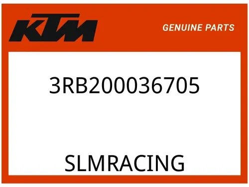 KTM OEM Part 3RB200036705 Women RB KTM Patch Tee XL