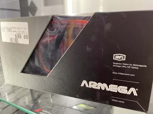 100% 956807 Armega Regal Orange w/ Clear Lens